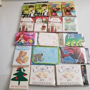17 Packs of Invitation/Thank You Cards